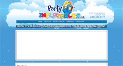 Desktop Screenshot of partyinflatables.ca